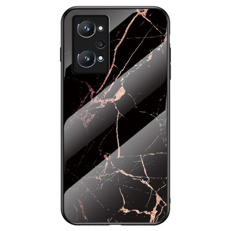 Cover Realme GT Neo 3T / Neo 2 Marmorfarver Hærdet Glas