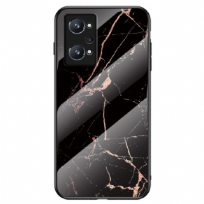 Cover Realme GT Neo 3T / Neo 2 Marmorfarver Hærdet Glas