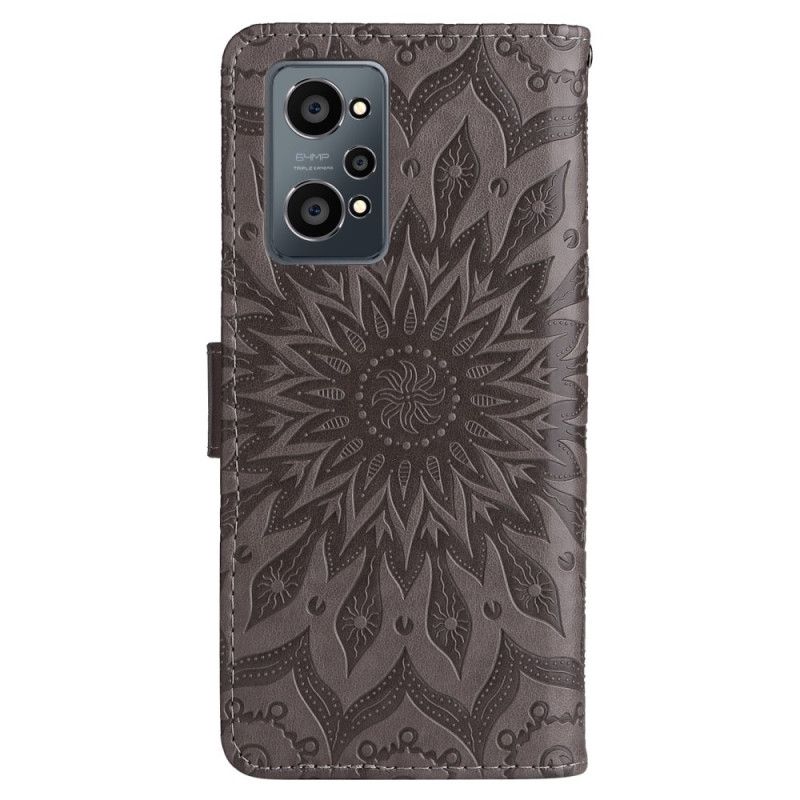 Flip Cover Realme GT Neo 3T / Neo 2 Solblomst