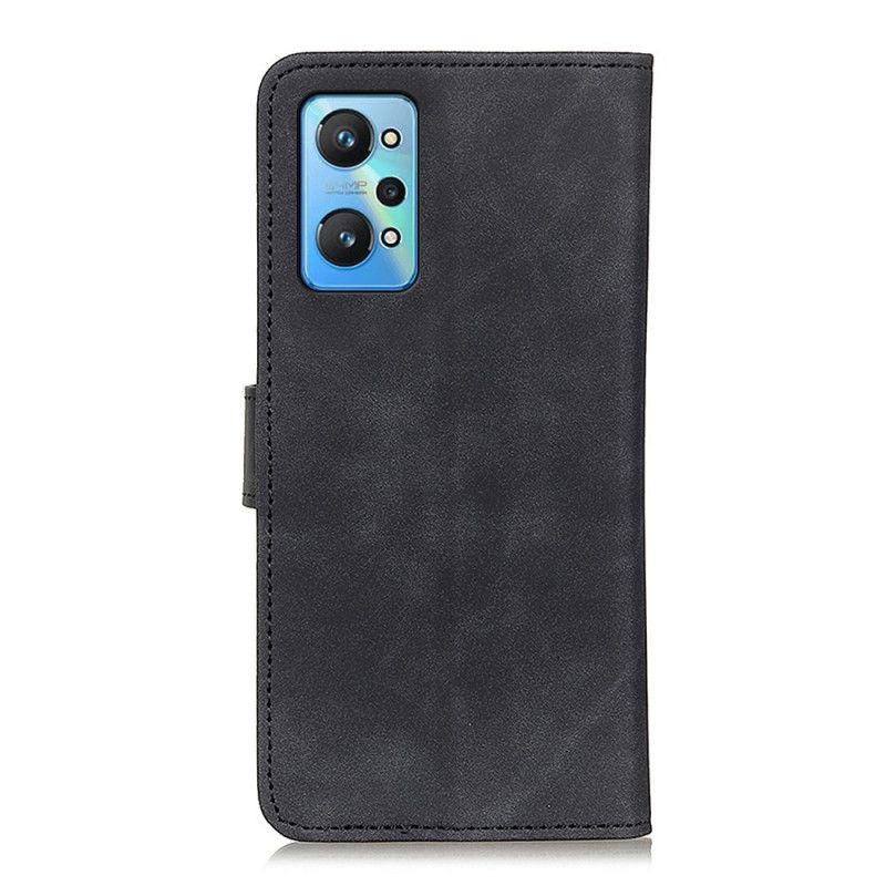 Flip Cover Realme GT Neo 3T / Neo 2 Vintage Mat Lædereffekt Khazneh