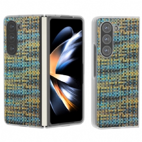 Cover Samsung Galaxy Z Fold 6 Telefon Etui Farvede Fliser Tekstur