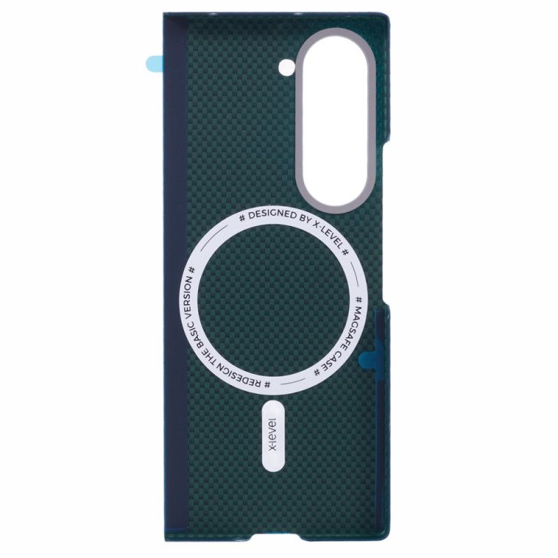 Cover Til Samsung Galaxy Z Fold 6 X-level Magnetisk Lædereffekt