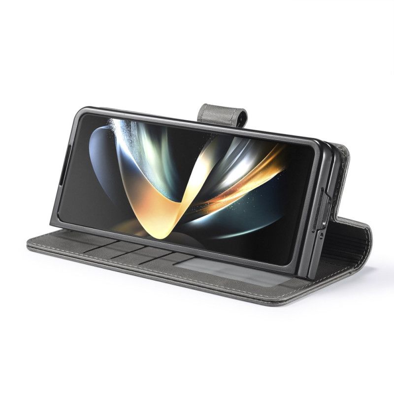 Flip Cover Samsung Galaxy Z Fold 6 Imiteret Læder Lc.imeeke