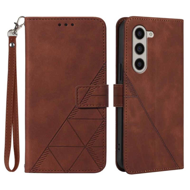 Læder Cover Samsung Galaxy Z Fold 6 Telefon Etui Remtrekanter