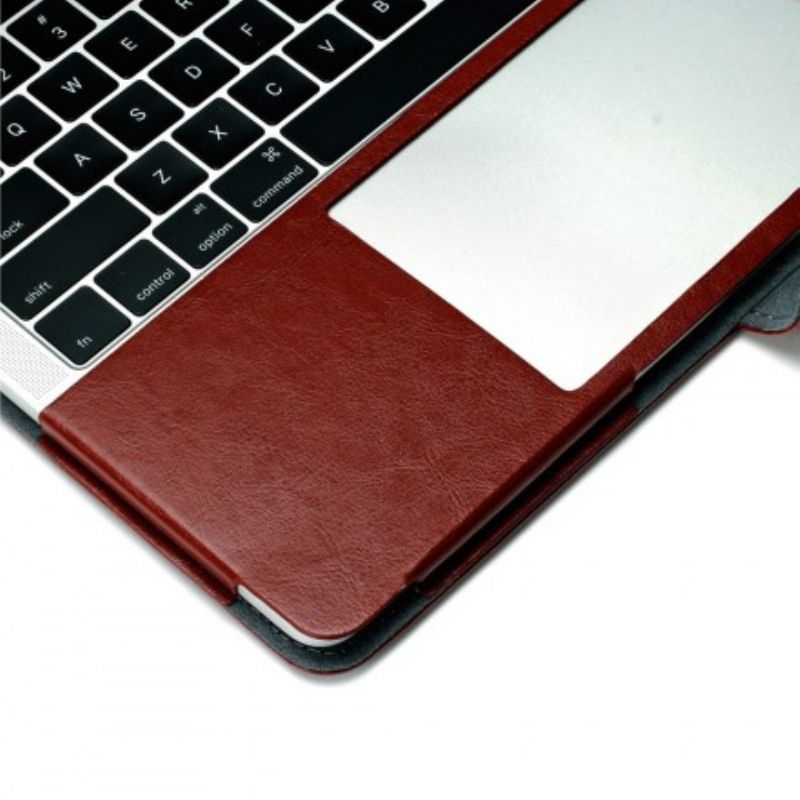 Flip Cover MacBook Air 13" (2020) / (2018) Imiteret Læder