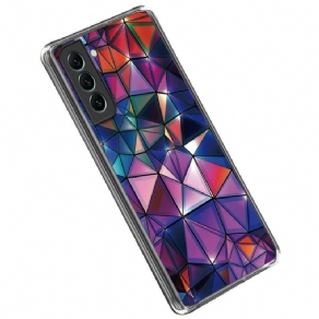 Cover Samsung Galaxy S23 5G Fleksibel Geometri