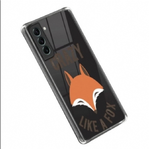 Cover Samsung Galaxy S23 5G Transparent Crazy Like A Fox