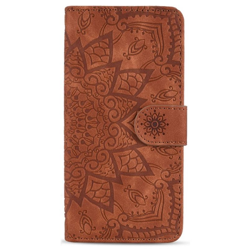 Flip Cover Samsung Galaxy S23 5G Med Snor Stilfuld Strappy Mandala