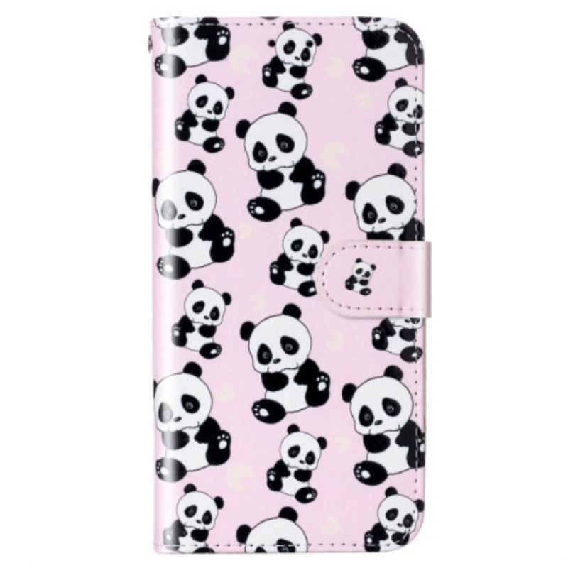 Flip Cover Samsung Galaxy S23 5G Med Snor Strappy Pandaer