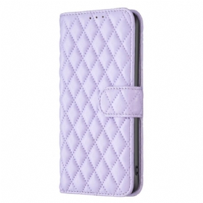 Flip Cover Samsung Galaxy S23 5G Quiltet Binfen Farve