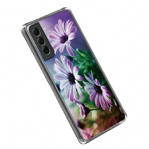 Mobilcover Samsung Galaxy S23 5G Blomster Silikone