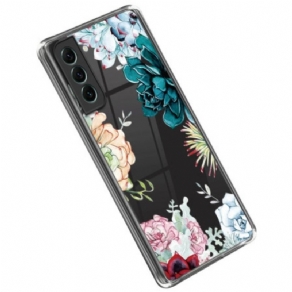 Mobilcover Samsung Galaxy S23 5G Sømløs Buket Blomster