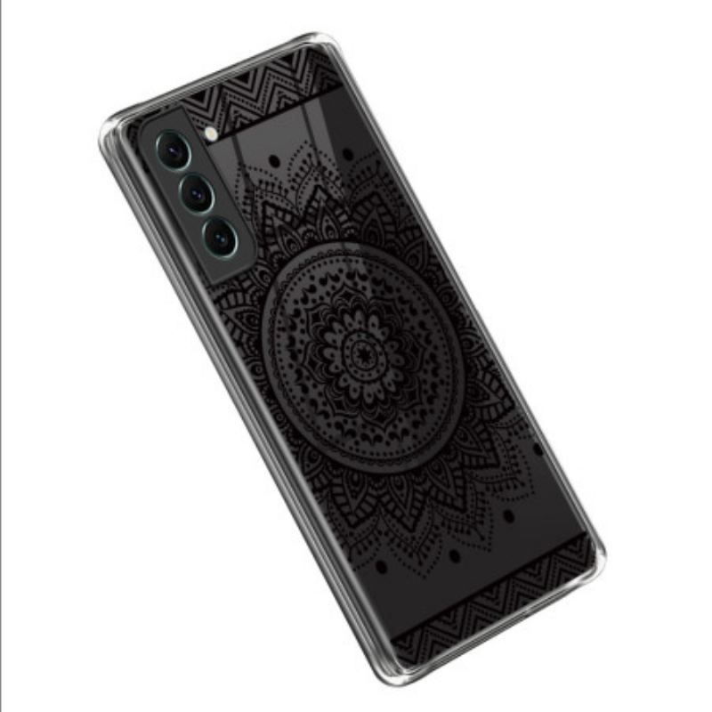 Mobilcover Samsung Galaxy S23 5G Sømløs Sort Mandala