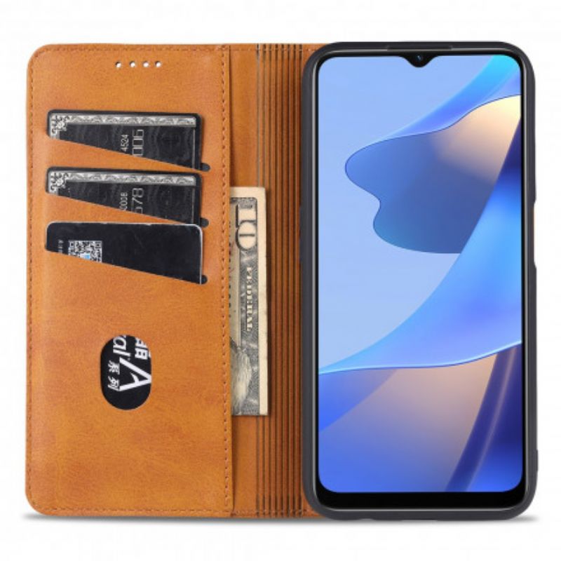 Cover Oppo A16 / A16s Flip Cover Azns Læderstil