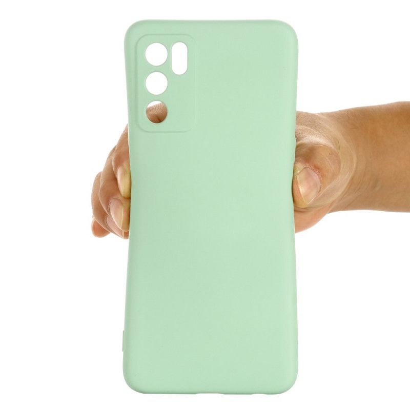 Cover Oppo A16 / A16s Flydende Silikone Med Snor