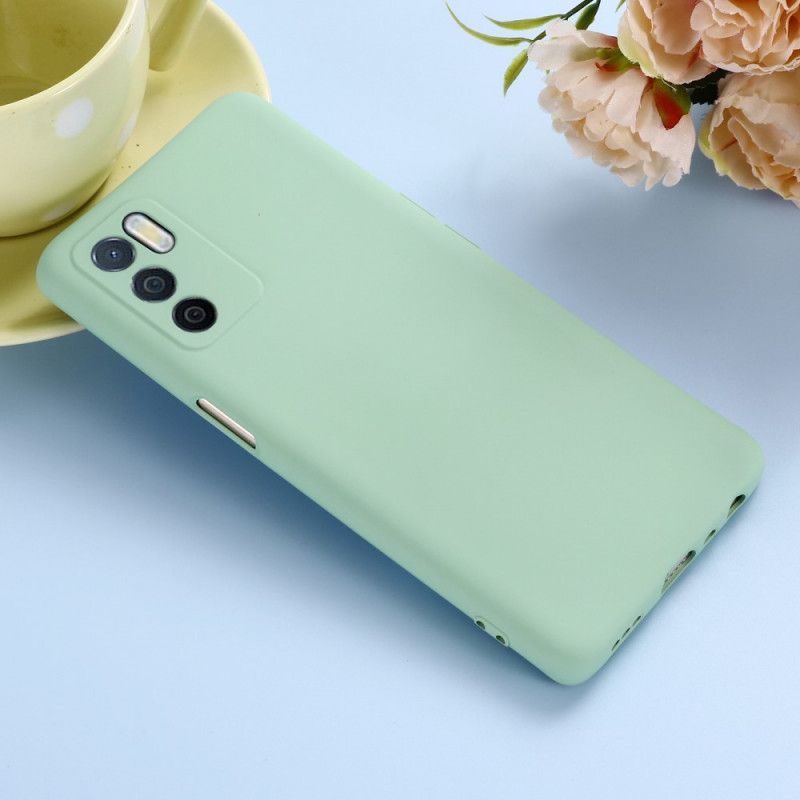 Cover Oppo A16 / A16s Flydende Silikone Med Snor