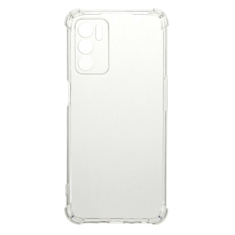 Cover Oppo A16 / A16s Transparente Forstærkede Hjørner