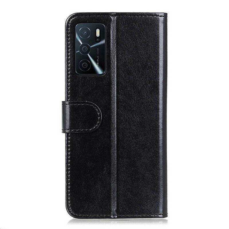 Læder Cover Oppo A16 / A16s Iskold Finesse