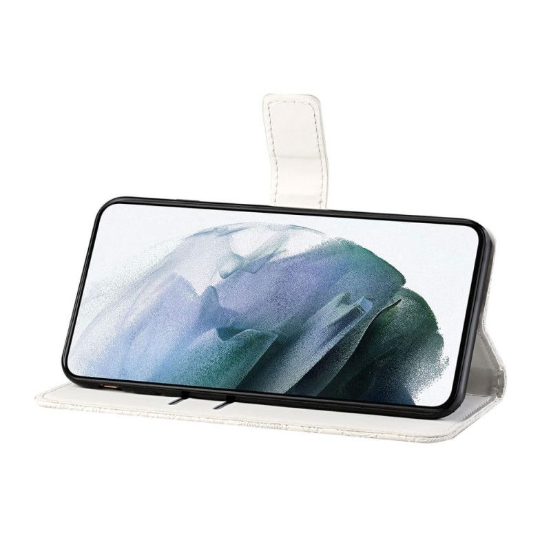 Læder Cover Oppo A16 / A16s Væppemønster