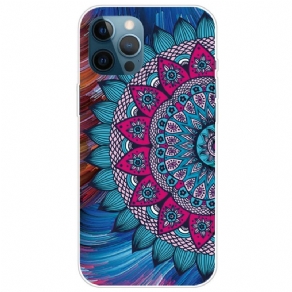 Cover iPhone 14 Pro Max Farverig Mandala