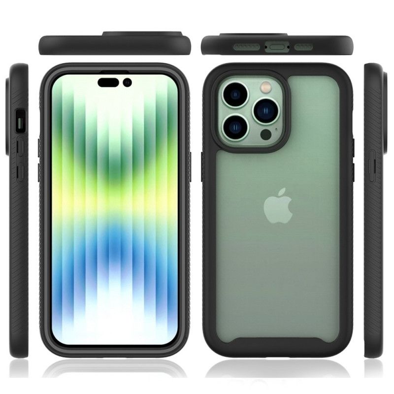 Cover iPhone 14 Pro Max Hybrid Rammekofanger