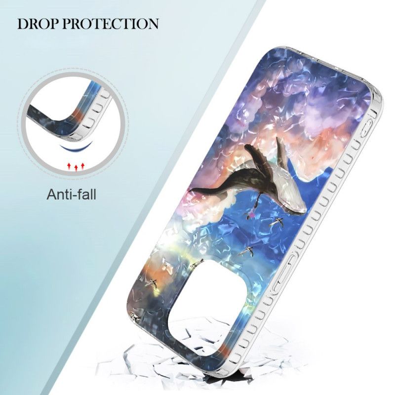 Cover iPhone 14 Pro Max Stilfuld Hval