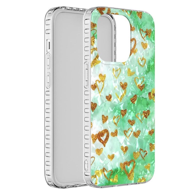 Cover iPhone 14 Pro Max Stillige Hjerter