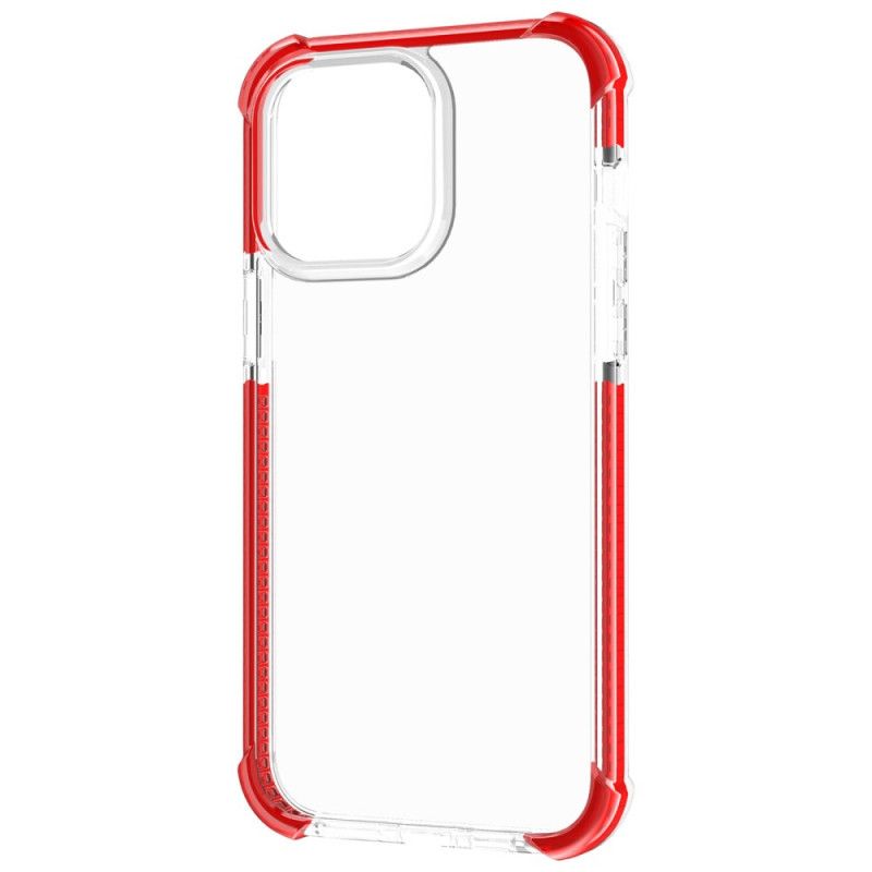 Cover iPhone 14 Pro Max Transparente Farvede Kanter