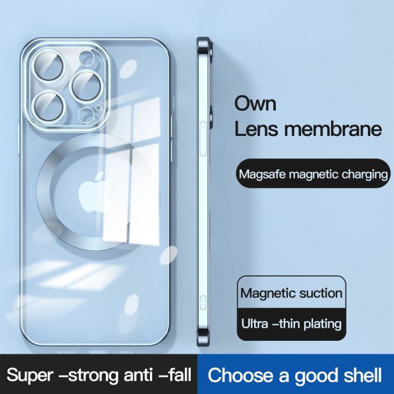 Mobilcover iPhone 14 Pro Max Transparent Magsafe Kompatibel