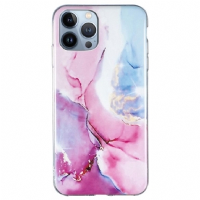 Cover iPhone 15 Pro Intens Marmor