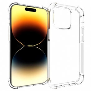 Cover iPhone 15 Pro Transparent Med Forstærkede Hjørner