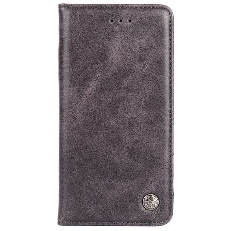 Cover Sony Xperia 10 IV Flip Cover Dekorativ Nitte I Imiteret Læder