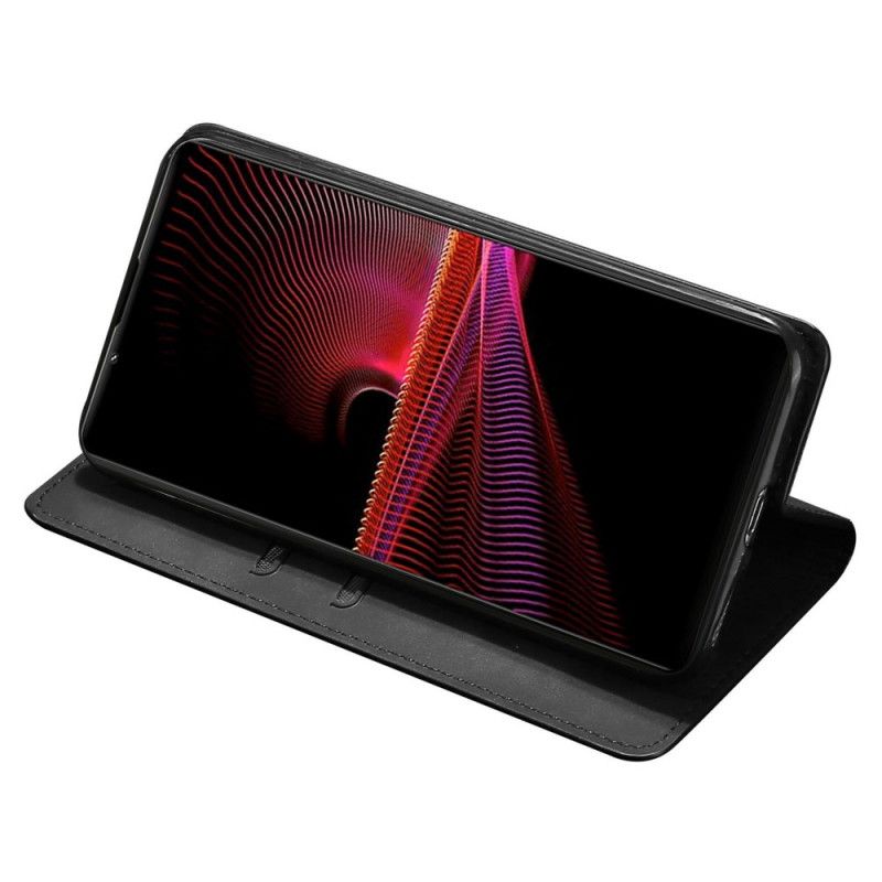 Cover Sony Xperia 10 IV Flip Cover Klassisk Stil