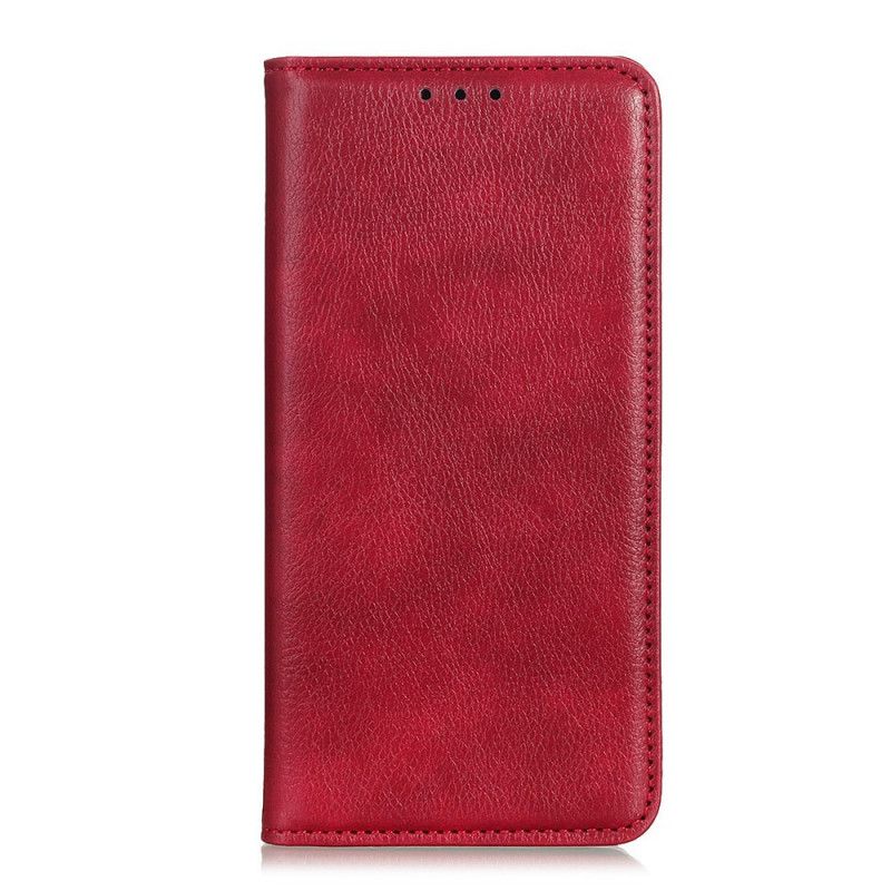 Cover Sony Xperia 10 IV Flip Cover Litchi Split Læder