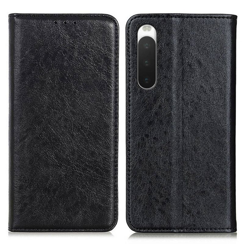 Cover Sony Xperia 10 IV Flip Cover Tekstureret