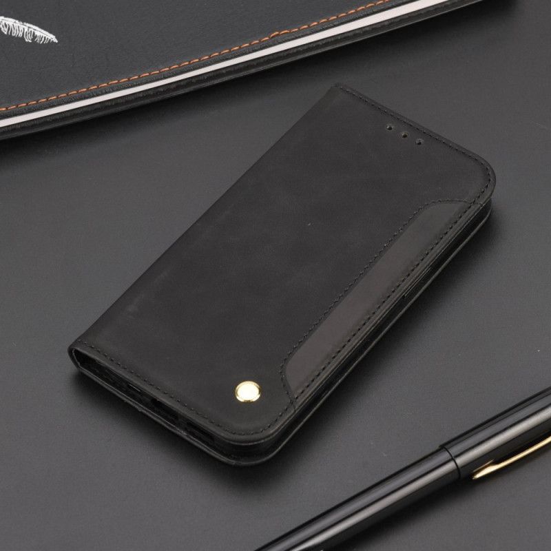 Cover Sony Xperia 10 IV Flip Cover Tofarvet