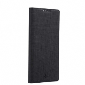 Cover Sony Xperia 10 IV Flip Cover Vili Stoftekstur