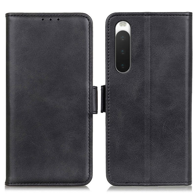 Flip Cover Sony Xperia 10 IV Dobbeltlås