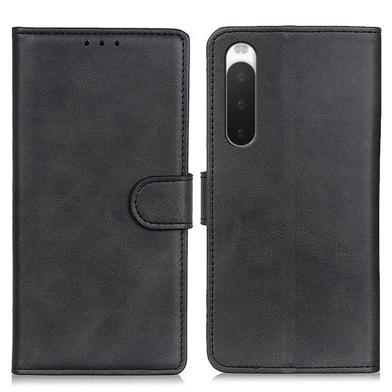 Flip Cover Sony Xperia 10 IV Mat Kunstlæder