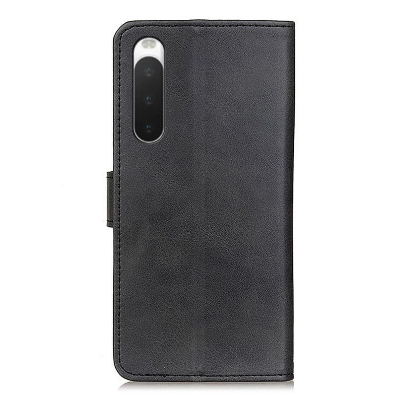 Flip Cover Sony Xperia 10 IV Mat Kunstlæder