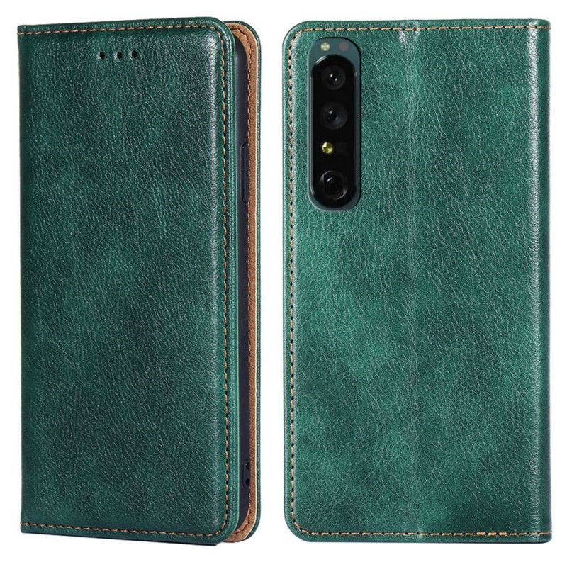 Flip Cover Sony Xperia 10 IV Vintage Design