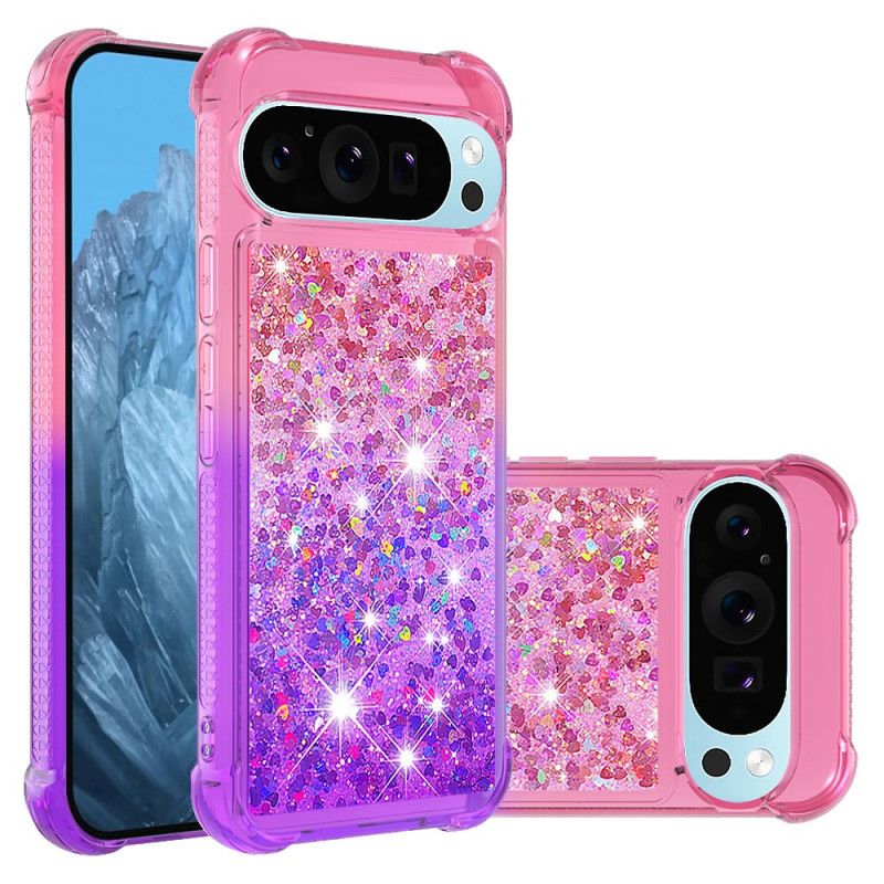 Cover Google Pixel 9 Pro Glitter Gradient