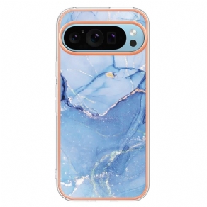 Cover Google Pixel 9 Pro Marmor Decor Support Ring