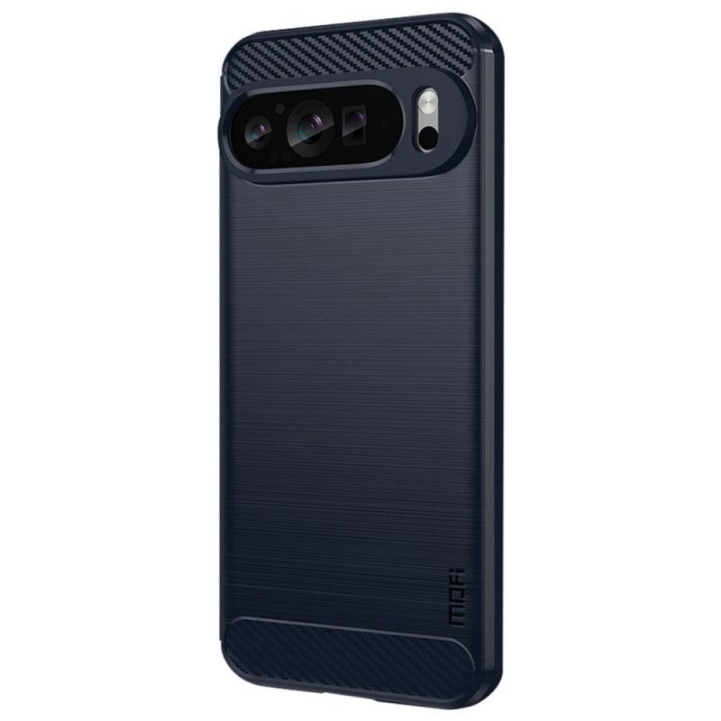 Cover Google Pixel 9 Pro Telefon Etui Børstet Kulfiber