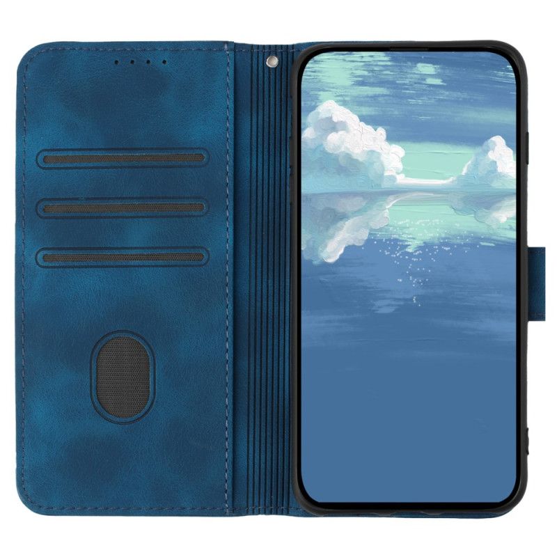 Flip Cover Google Pixel 9 Pro Grafiske Linjer