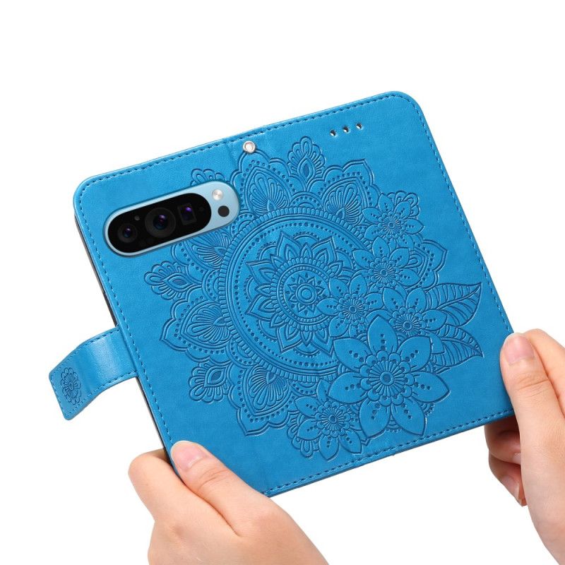 Flip Cover Google Pixel 9 Pro Imoression Mandala Med Rem