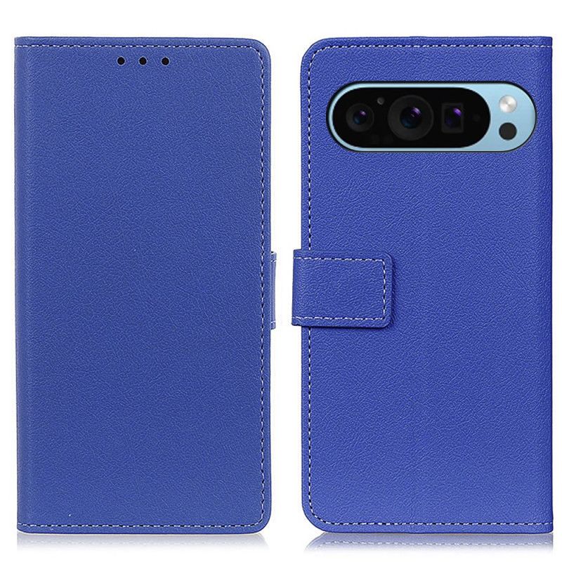 Læder Cover Google Pixel 9 Pro Telefon Etui Farverig