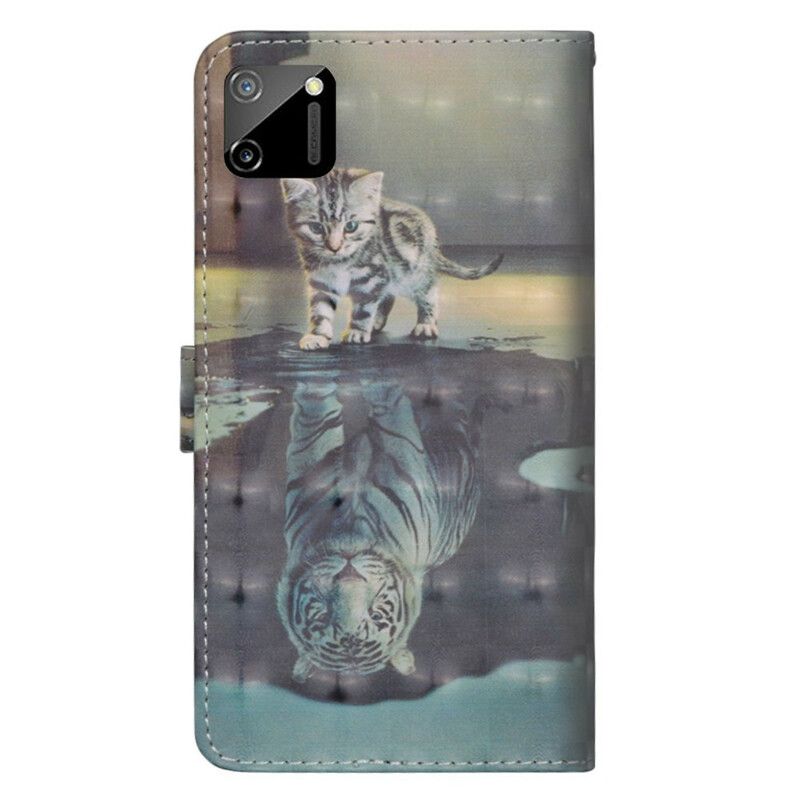 Flip Cover Realme C11 Ernest The Tiger