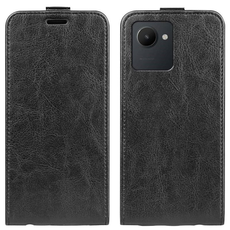 Læder Cover Realme C30 Flip Cover Lodret Klap