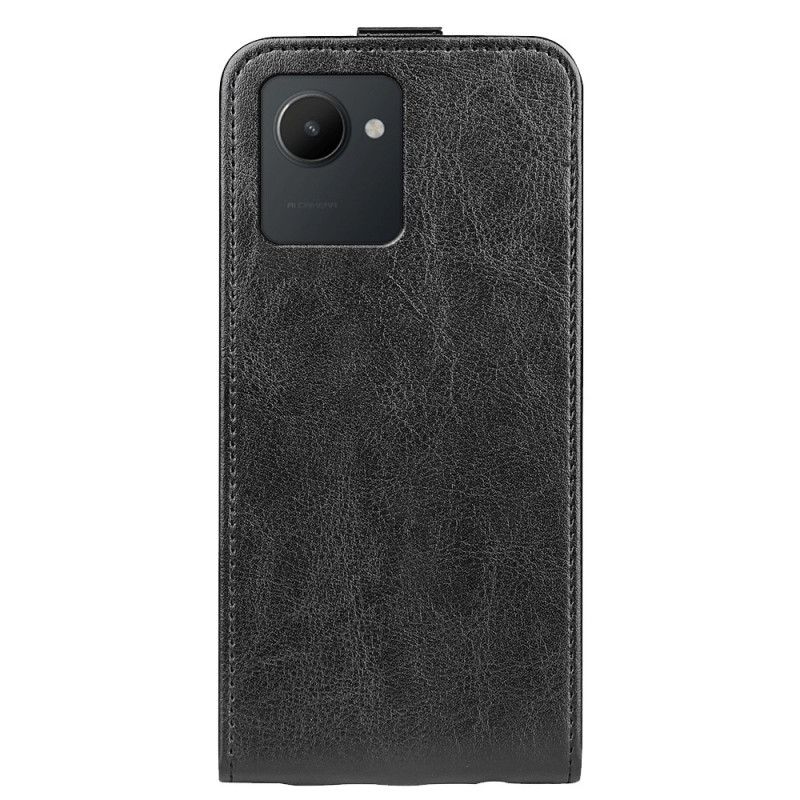 Læder Cover Realme C30 Flip Cover Lodret Klap